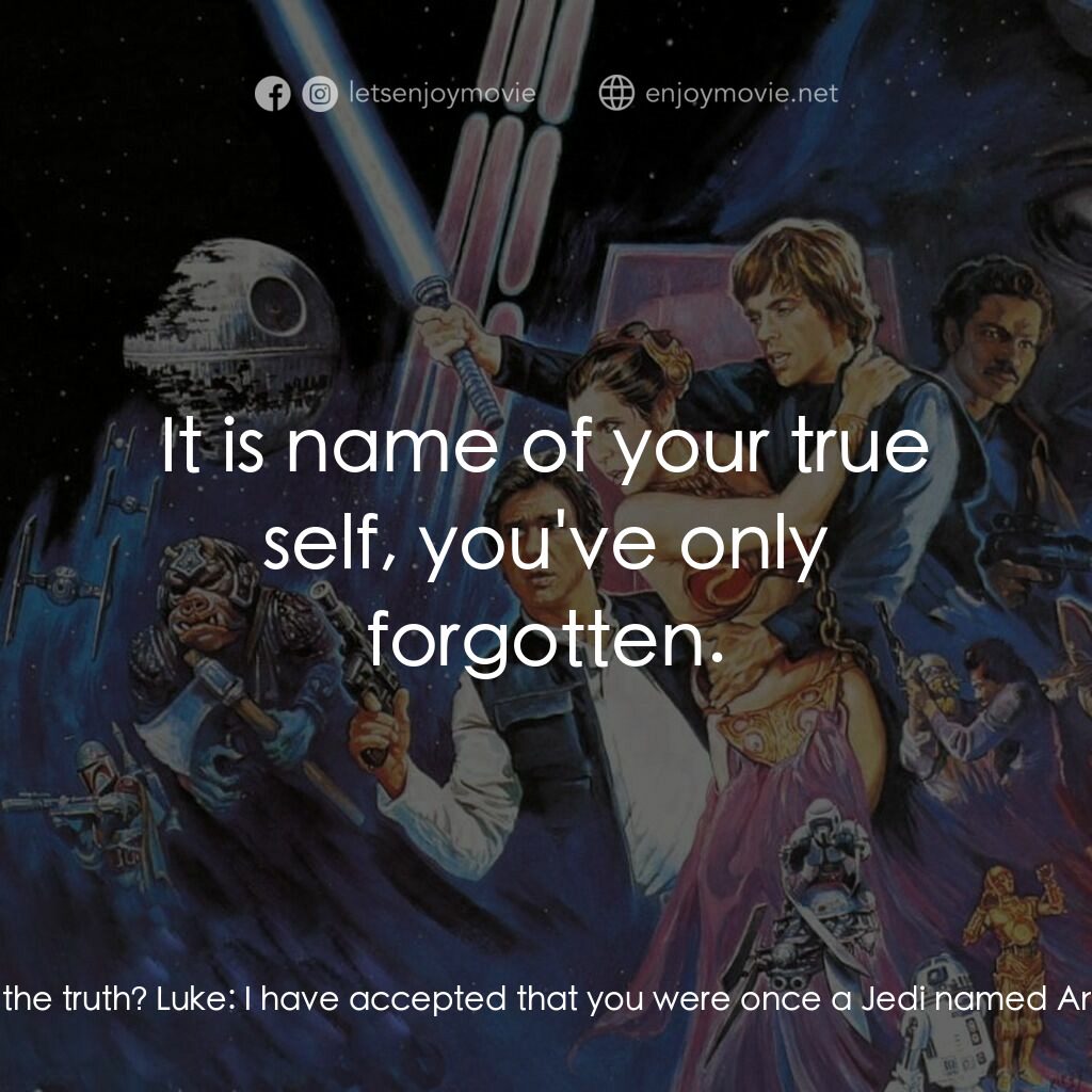 星球大戰：武士復仇電影對白：Darth Vader:  The Emperor has been expecting you. Luke:  I know... father. Darth 