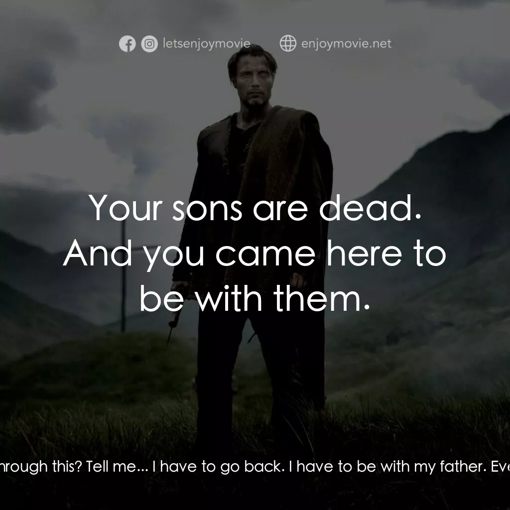 《血染天堂路》經典台詞：Gorm - Christian Viking:  Why did I come here One- ...