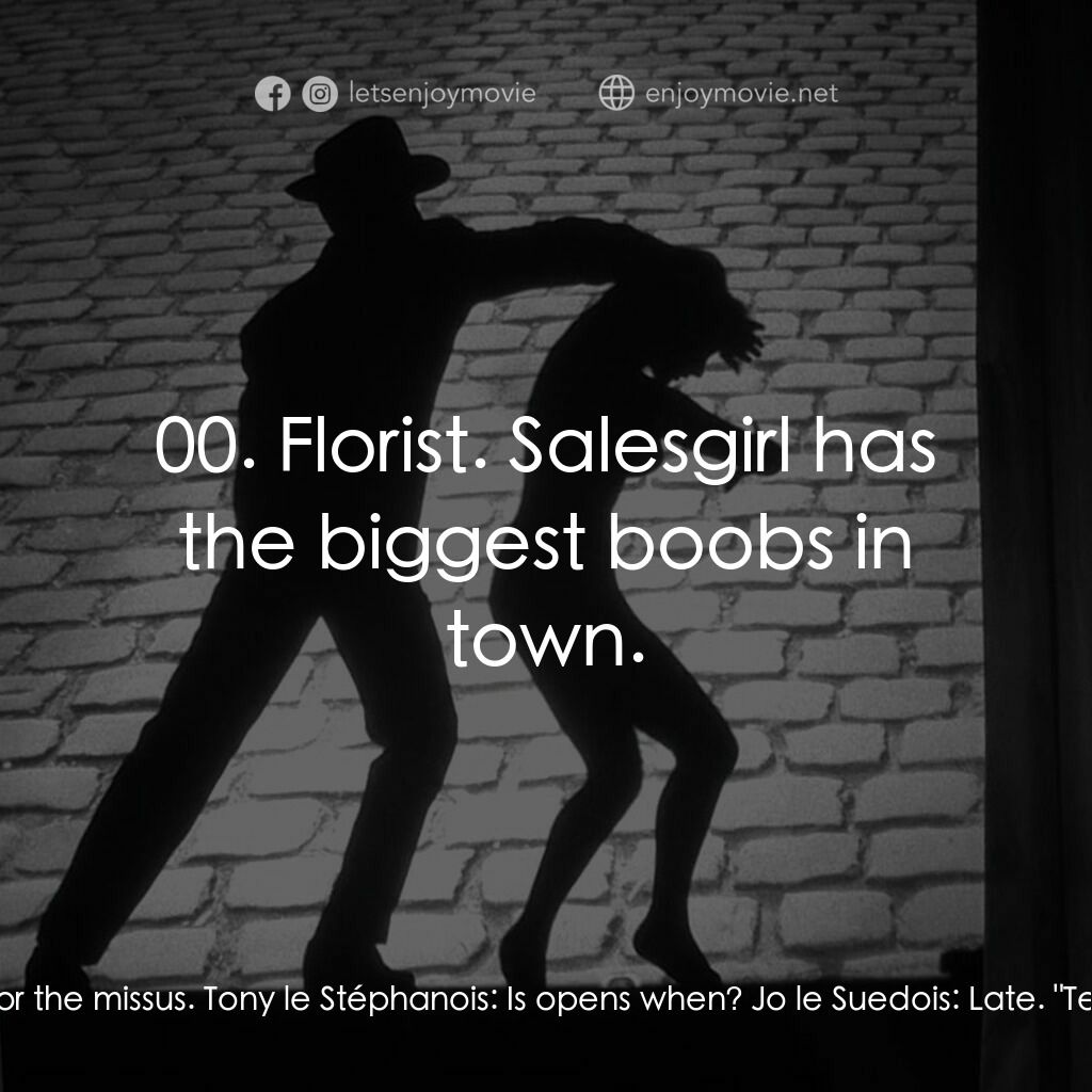 悍匪大決戰電影對白：Jo le Suedois:  