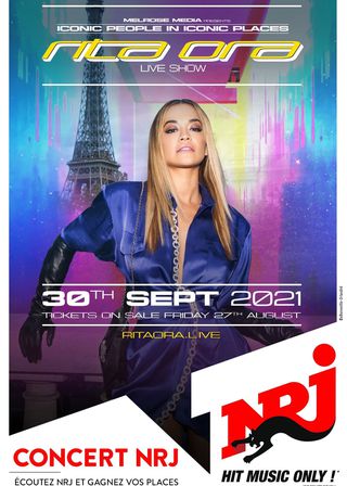 《Rita Ora: At the Eiffel Tower》電影海報