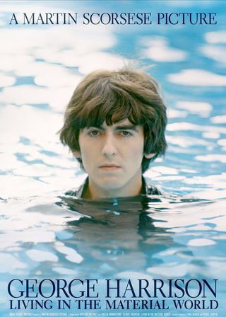 《George Harrison: Living in the Material World》電影海報