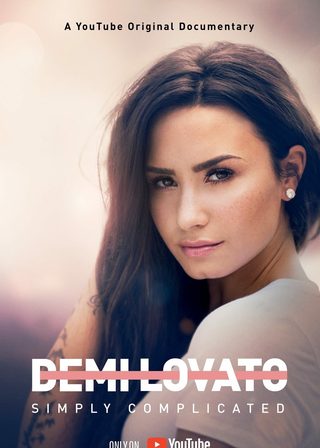 《Demi Lovato: Simply Complicated》電影海報