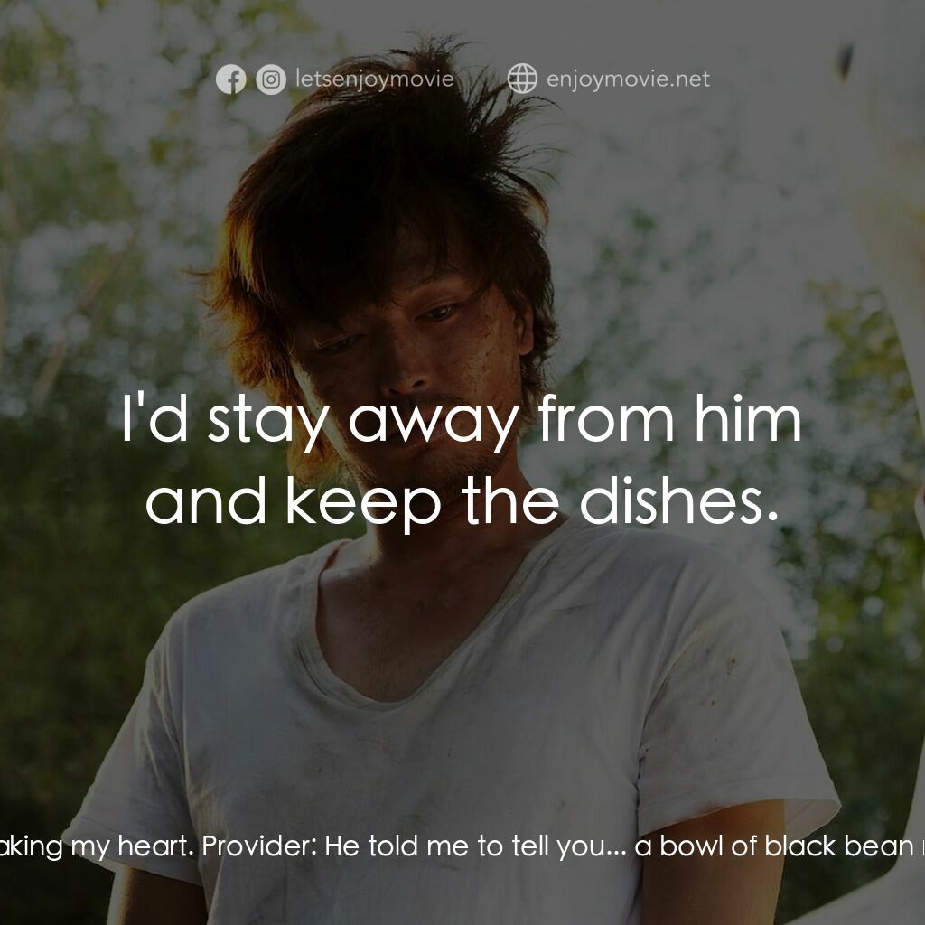 《金氏漂流記》經典台詞：Provider:  You two are really somethin'. Provi ...