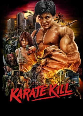 《絕殺空手道》電影海報