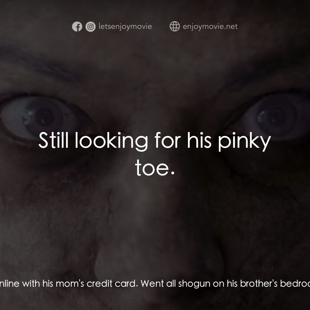 《殭屍狂潮》經典台詞：Hunter Shaw:  Did you get this off a drug dealer?  ...