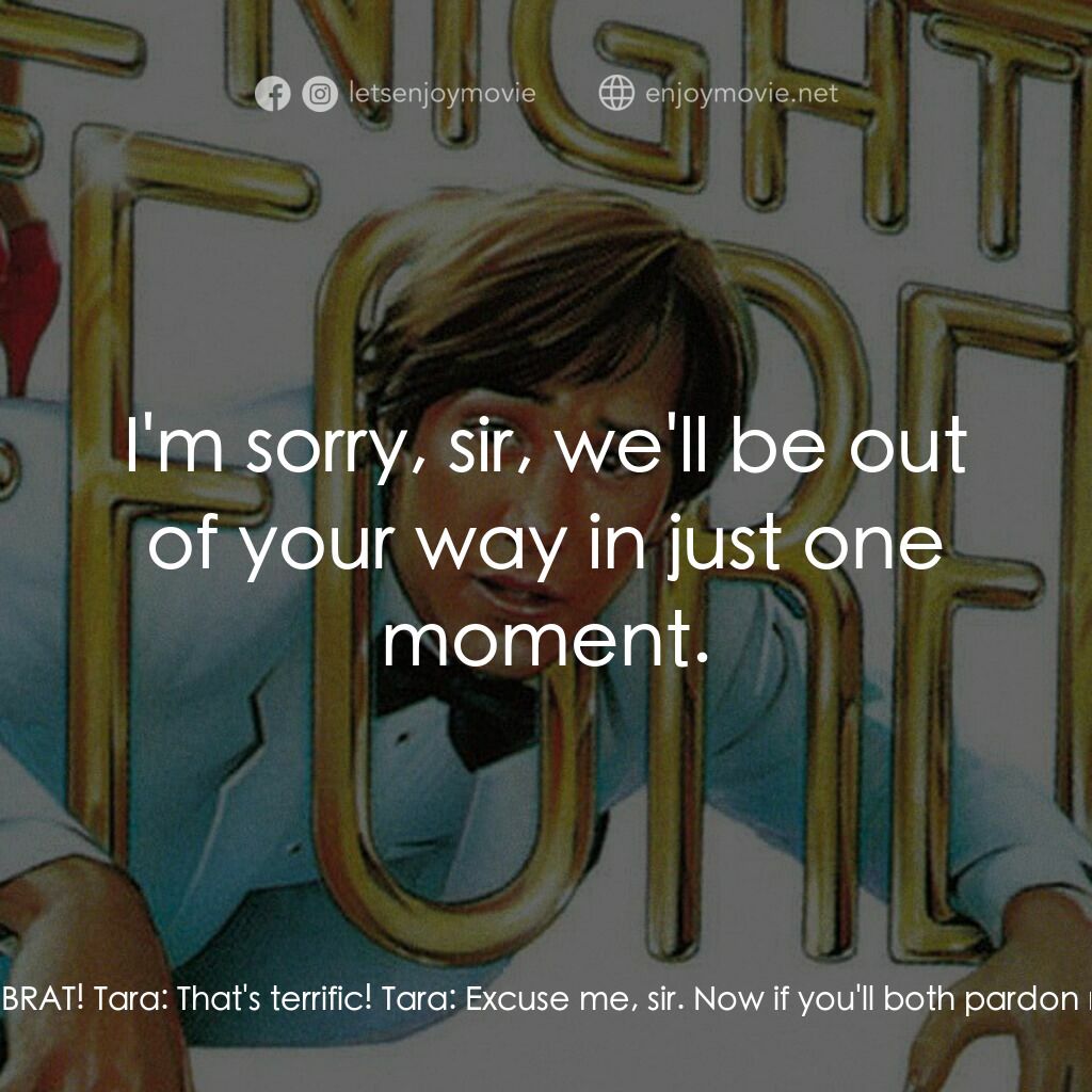 乖仔撞邪電影對白：Winston:  You know what you are? YOU are an egotistical, self-centered, little BR