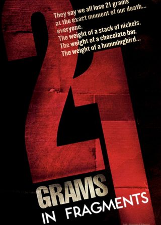 《21 Grams: In Fragments》電影海報