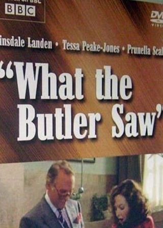 《What the Butler Saw》電影海報