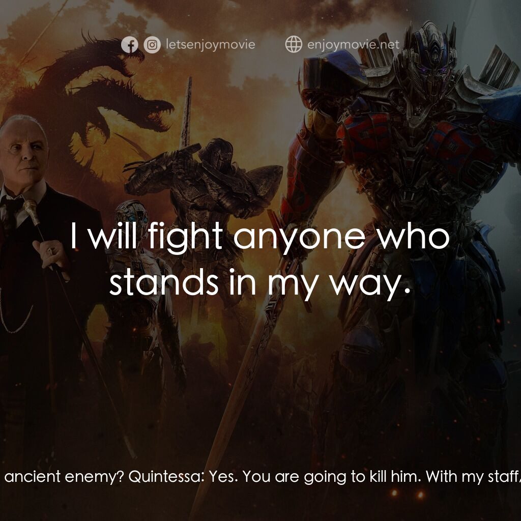 變形金剛：終極戰士電影對白：Quintessa:  Optimus, it is time you knew the truth. The place you call Earth has 