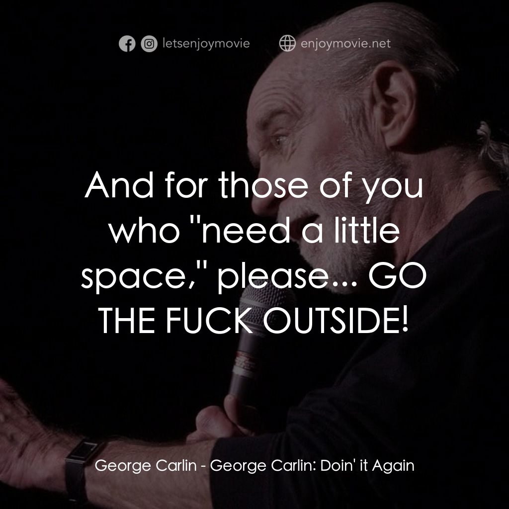 喬治·卡林：再來一次電影對白：George Carlin: And for those of you who 