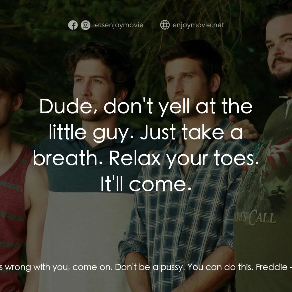 《出櫃培訓班》經典台詞：Adam:  What's wrong with you, come on. Don' ...