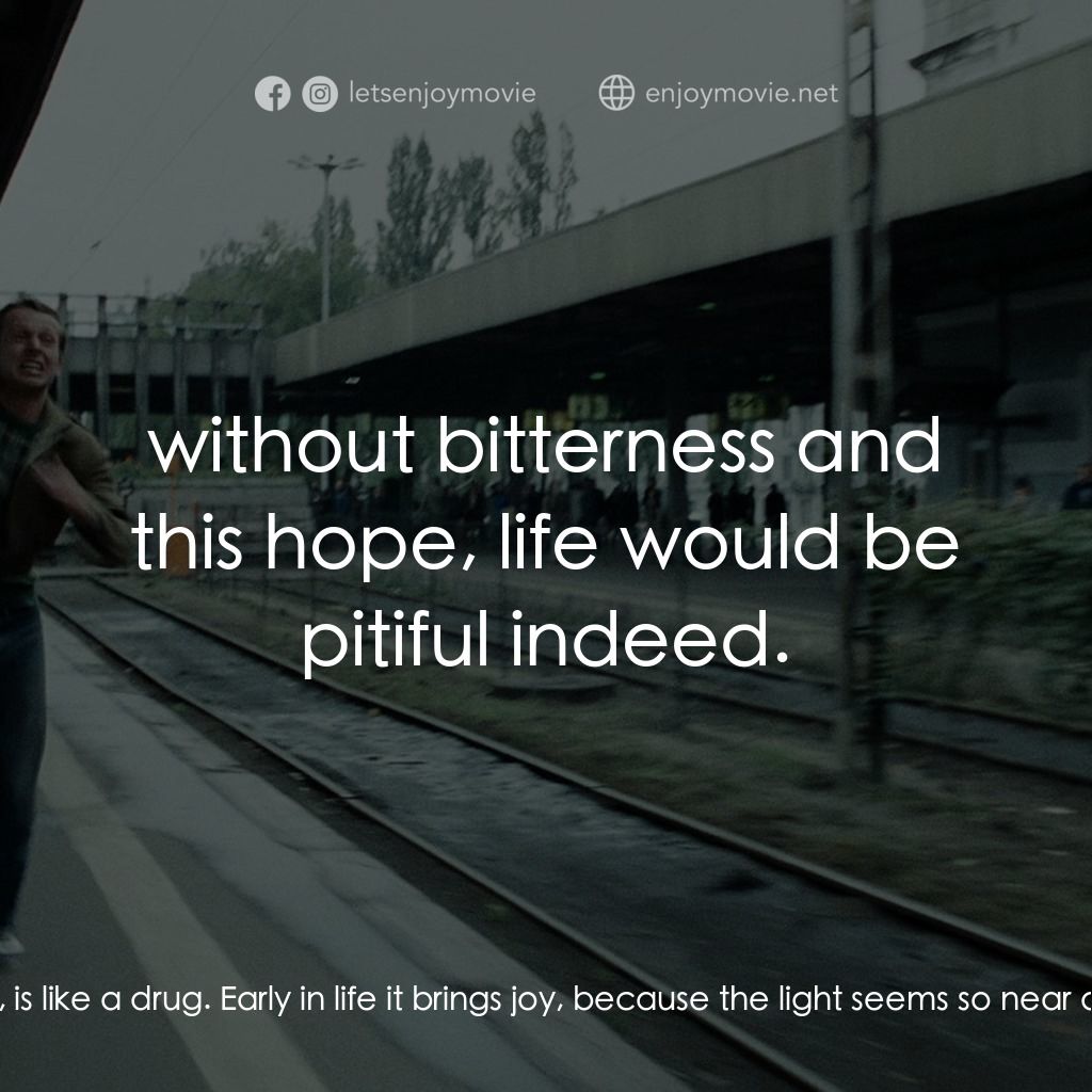 機遇之歌：經典對白：1. Werner: I intend to give you my current thoughts on an idea I've been committed to for 40 year