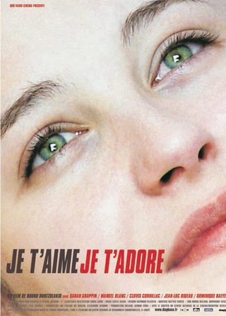 《Je t’aime, je t’adore》電影海報