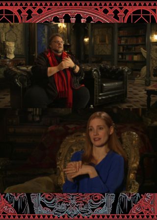 《The House is Alive: Constructing 'Crimson Peak'》電影海報