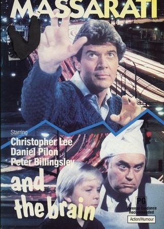 《Massarati and the Brain》電影海報
