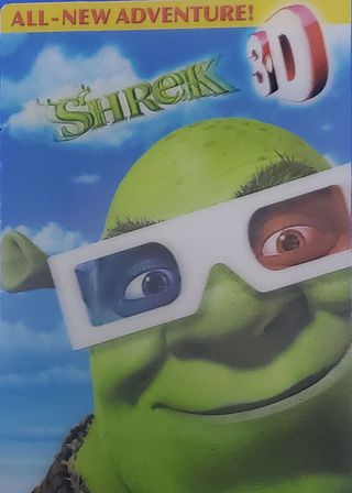 《Shrek 3-D》電影海報