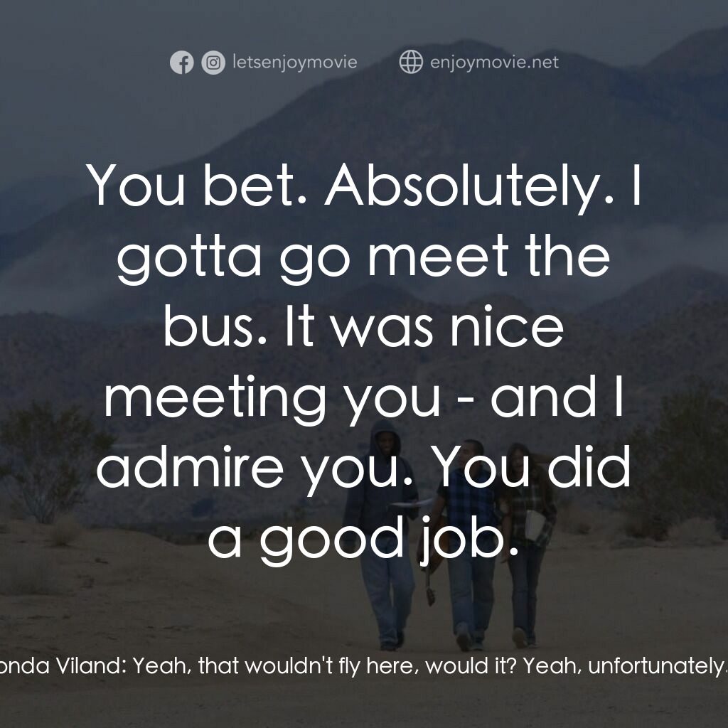 壞孩子電影對白：Vonda Viland:  I don't know who you are. Hi. Adam Cain:  Yeah, hi. My name is Ada