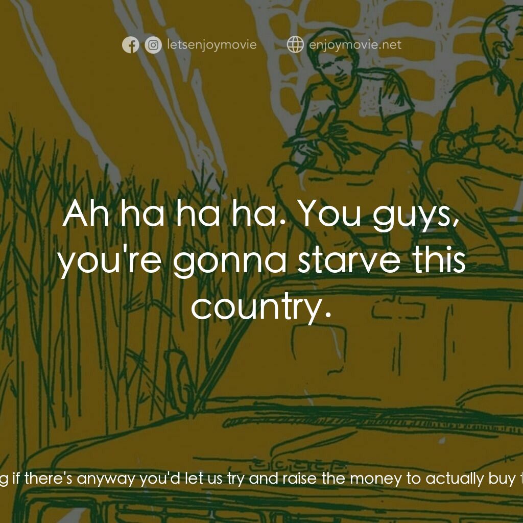 《King Corn》經典台詞：Curt Ellis:  We are wondering if there's anywa ...