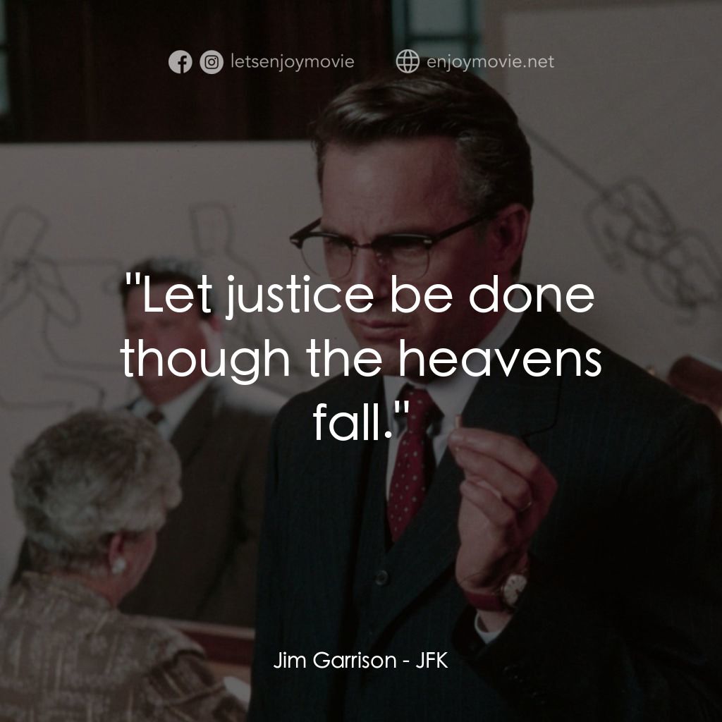 誰殺了甘迺迪電影對白：Jim Garrison: 