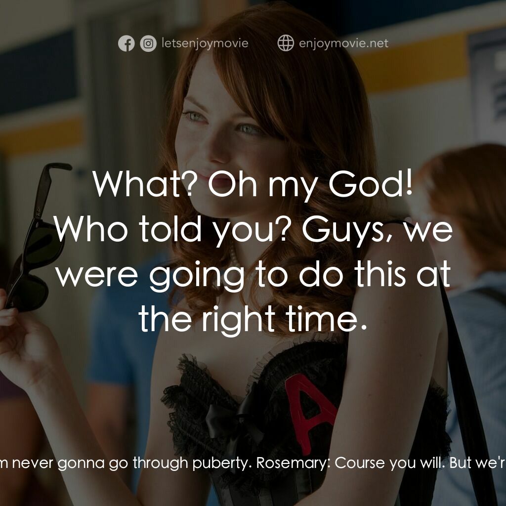 《緋聞教主》經典台詞：Chip:  I like the pants. Olive Penderghast:  Thank ...