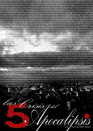 《Las cinco crisis del Apocalipsis》電影海報