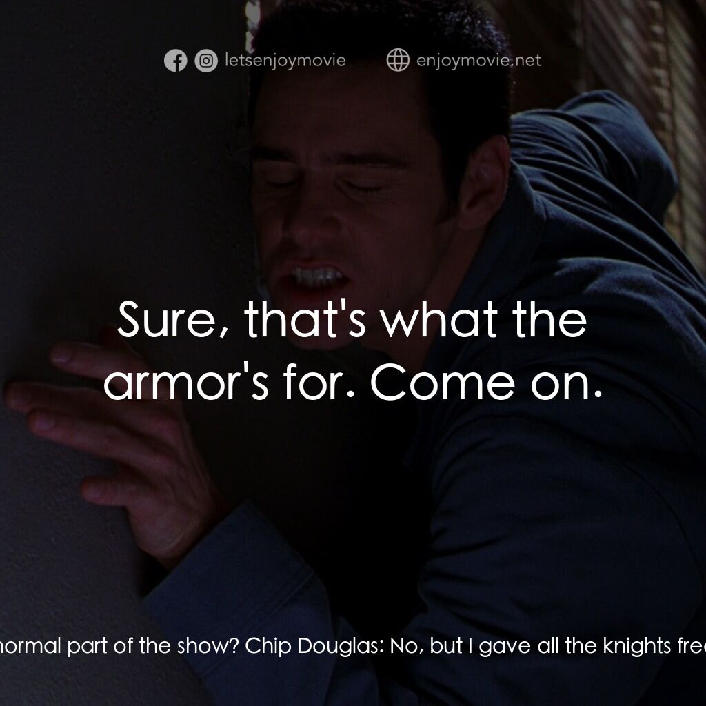 《王牌特派員》經典台詞：Steven Kovacs:  What's going on? Chip Douglas: ...