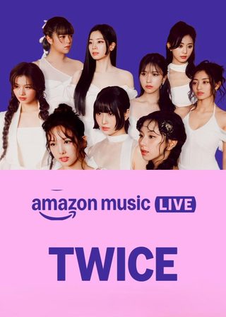 《Amazon Music Live: TWICE》電影海報