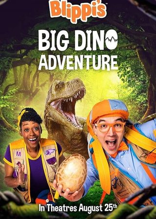 《Blippi's Big Dino Adventure》電影海報