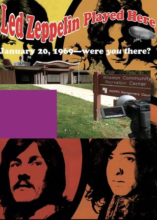 《Led Zeppelin Played Here》電影海報