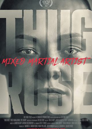 《Thug Rose: Mixed Martial Artist》電影海報