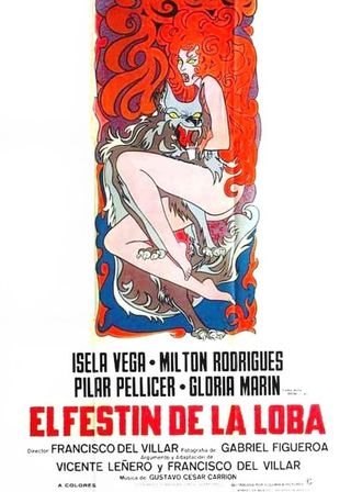 《The She Wolf's Orgy》電影海報