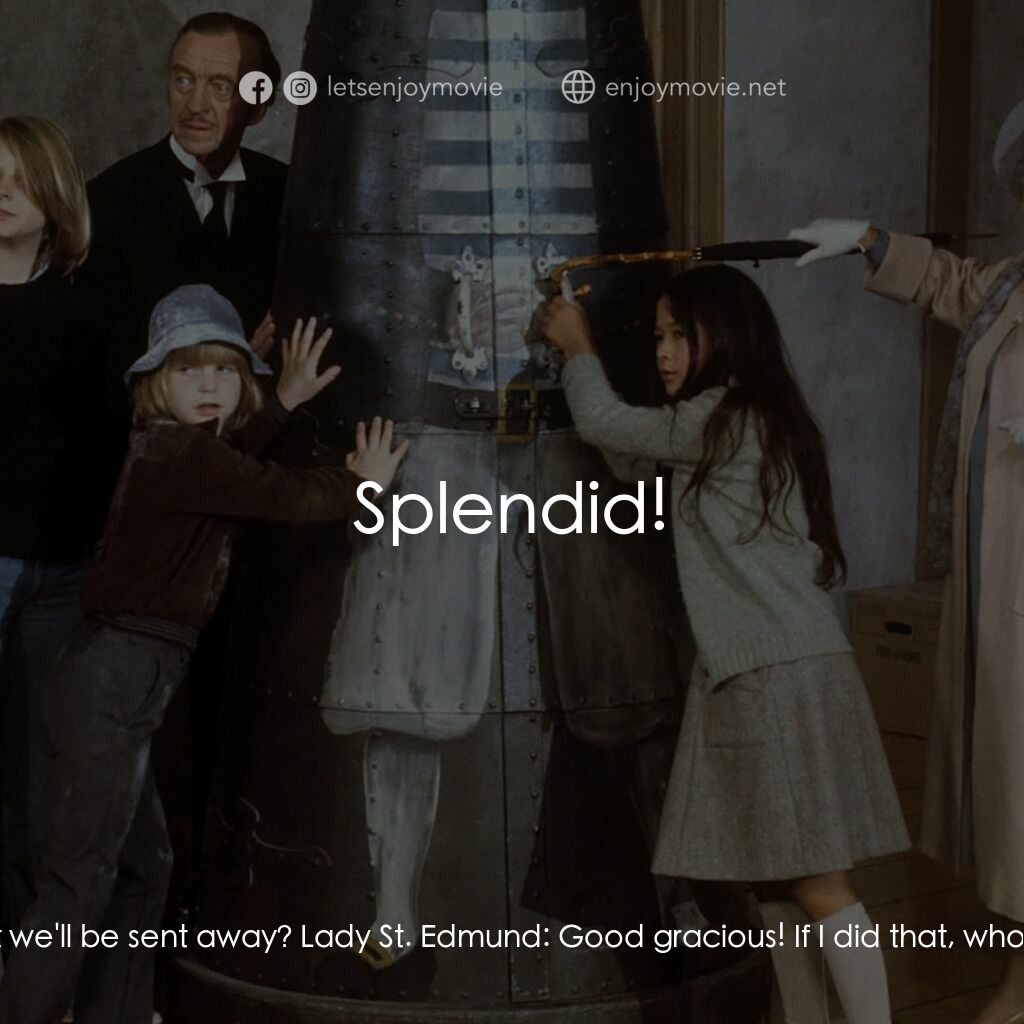 古堡風雲電影對白：Bobby:  Grandmother, now that your real granddaughter is here, does it mean that 