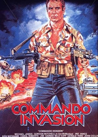 《Commando Invasion》電影海報