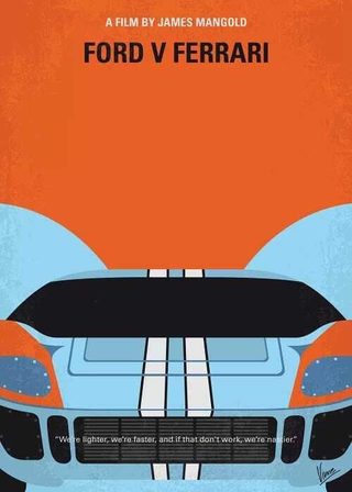 《Ford v Ferrari: Bringing the Rivalry to Life》電影海報