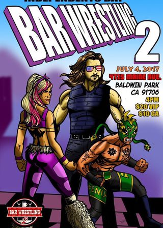 《Bar Wrestling 2: Independents Day》電影海報