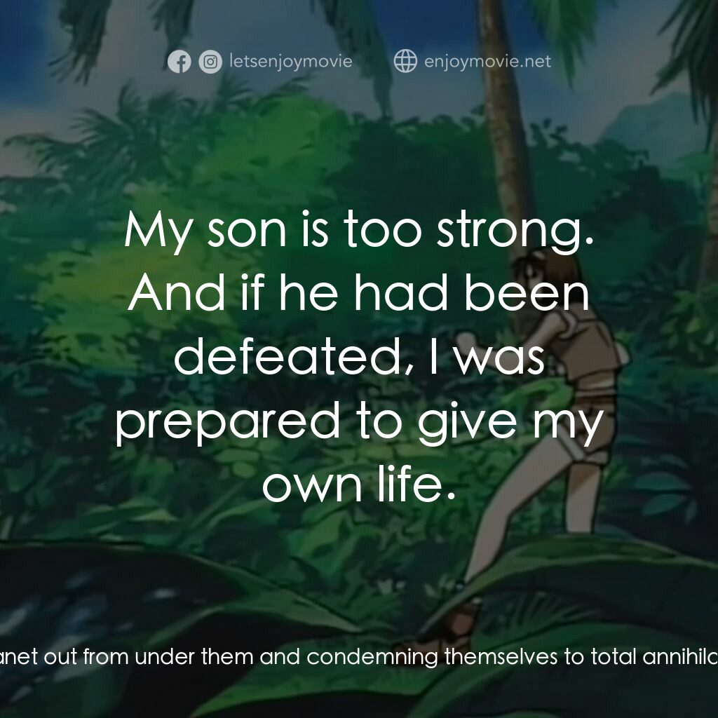 鉄拳電影對白：Jun Kazama:  I don't understand it. Why would someone as powerful as you throw yo