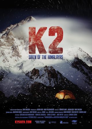 《K2：喜馬拉雅山的警報》電影海報