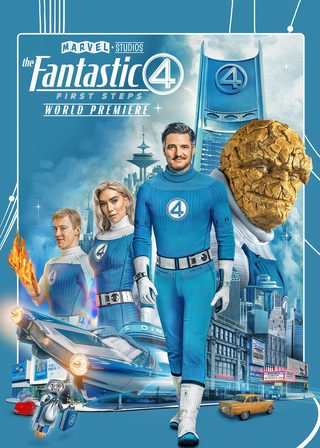 《Marvel Studios' The Fantastic Four: First Steps - World Premiere》電影海報