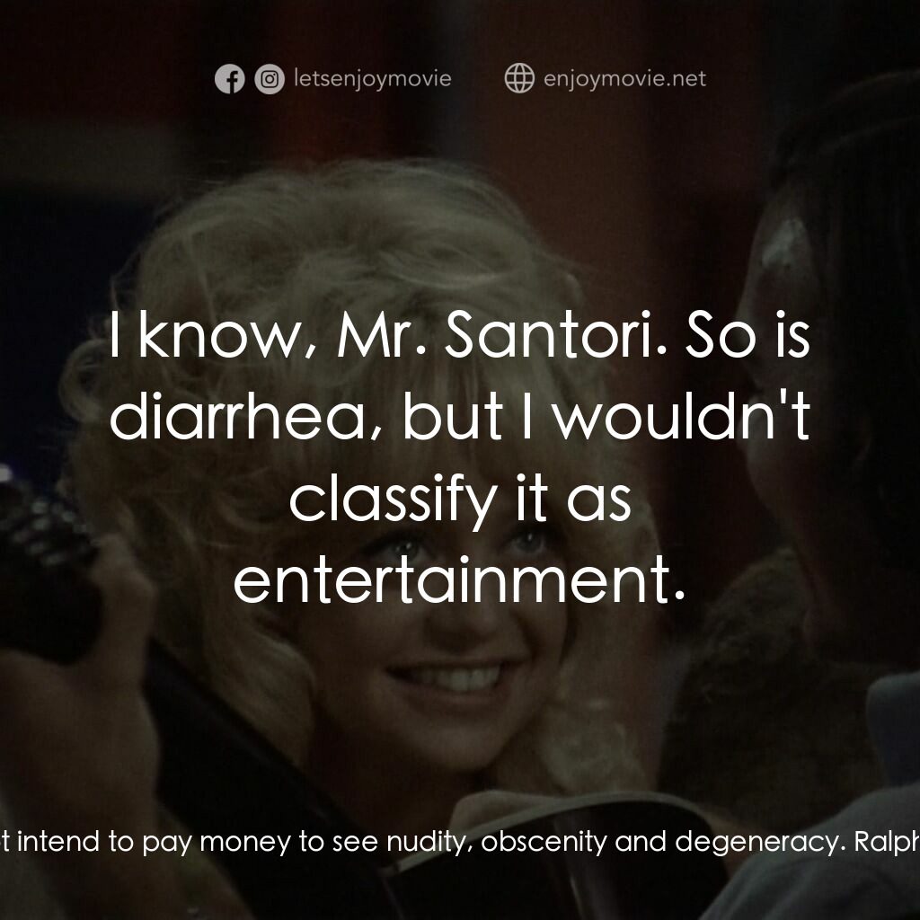 蝴蝶小姐電影對白：Mrs. Baker:  I wouldn't count on the support of this giddy little matron. I do no