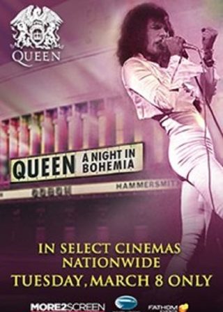 《Queen: A Night in Bohemia》電影海報