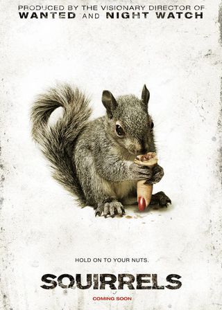 《食人松鼠》電影海報