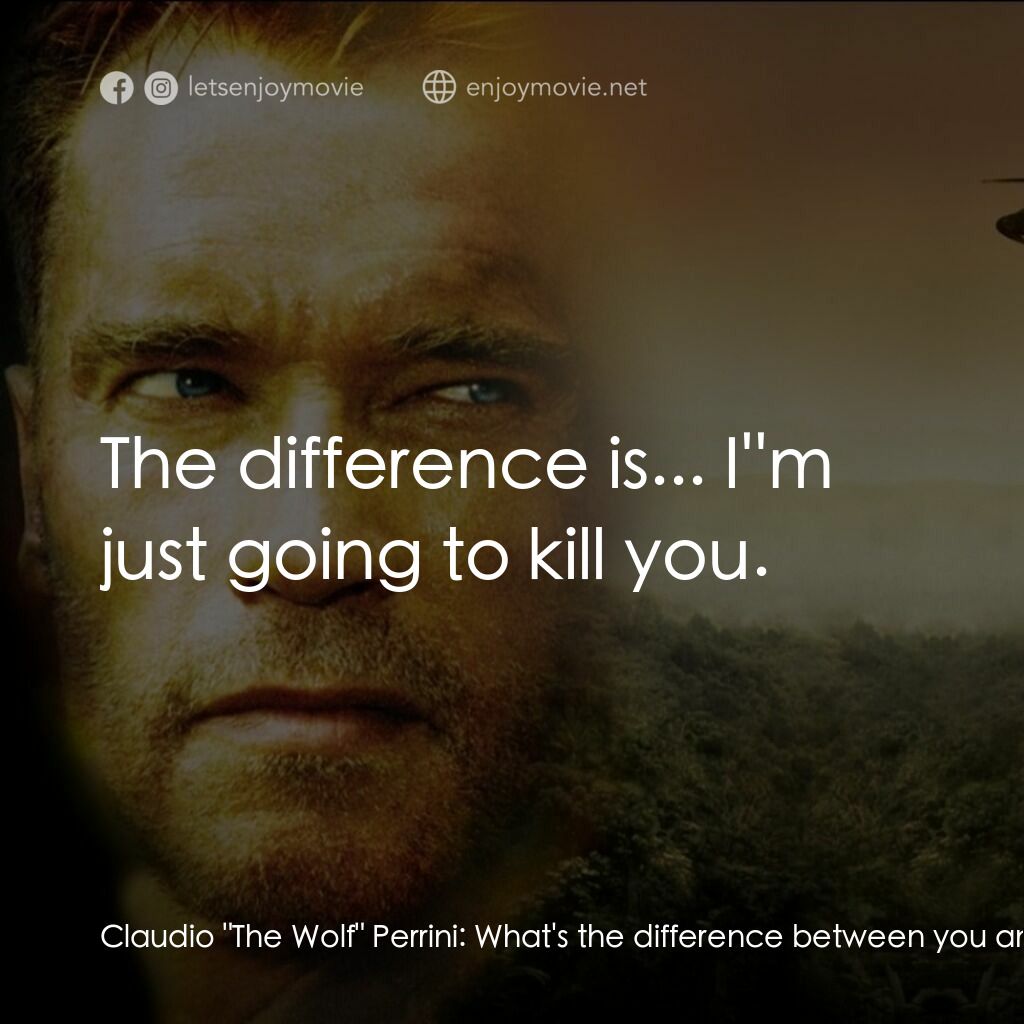 直擊要害電影對白：Claudio 