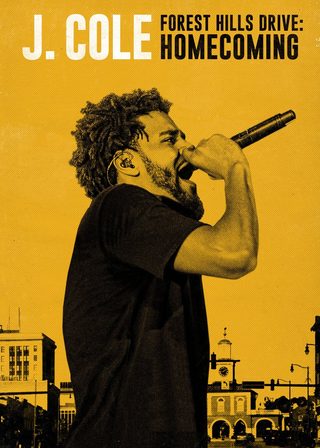 《J. Cole Forest Hills Drive: Homecoming》電影海報