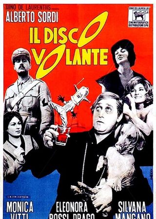 《The Flying Saucer》電影海報