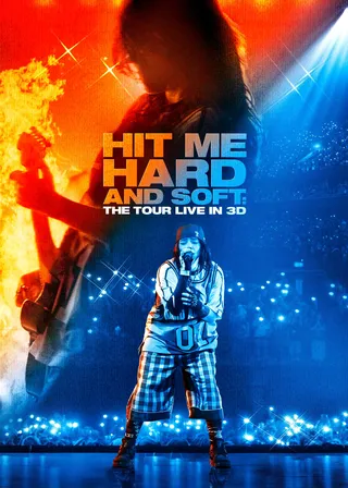 BILLIE EILISH - HIT ME HARD AND SOFT巡迴演唱會的電影海報