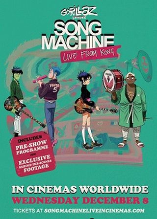 《Gorillaz: Song Machine Live From Kong》電影海報