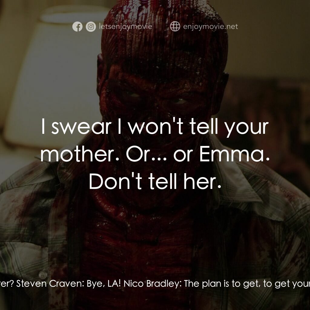 《養鬼吃人9：啟示錄》經典台詞：Nico Bradley:  Did you bring the beers? Steven Cra ...