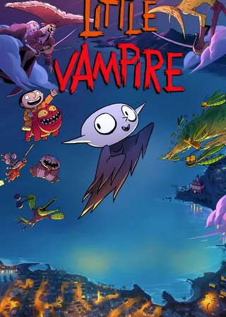 《小小吸血鬼》電影海報