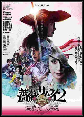 《薔薇與武士2：海盜女王的回歸》電影海報