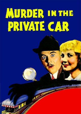《Murder in the Private Car》電影海報